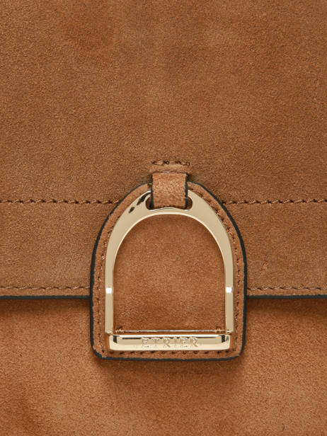 Cross Body Tas S Altesse Suede Etrier Bruin altesse suede EASU048S ander zicht 5